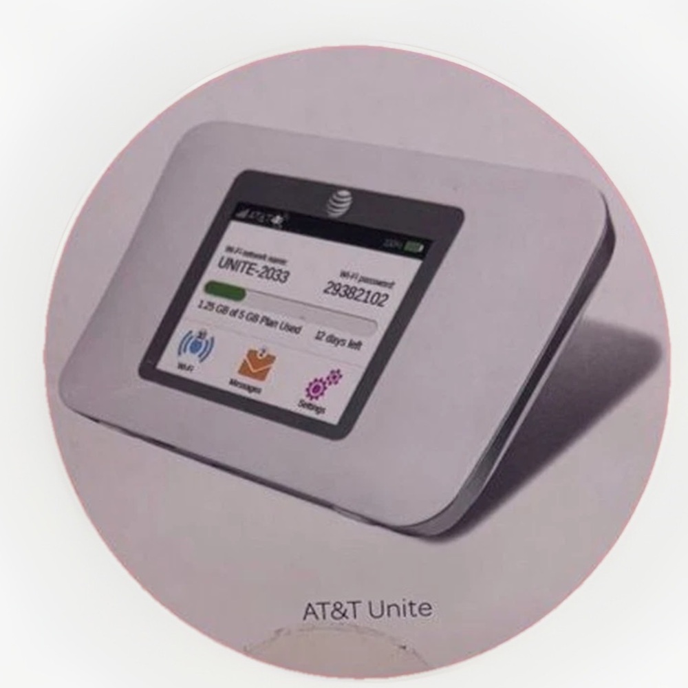 AT&T Unite Mobile Hotspot in Red Box